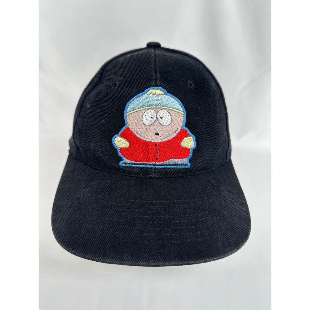 Comedy Central South Park Hat Men OSFA Black Vintage 1997 Cartman Baseball Cap